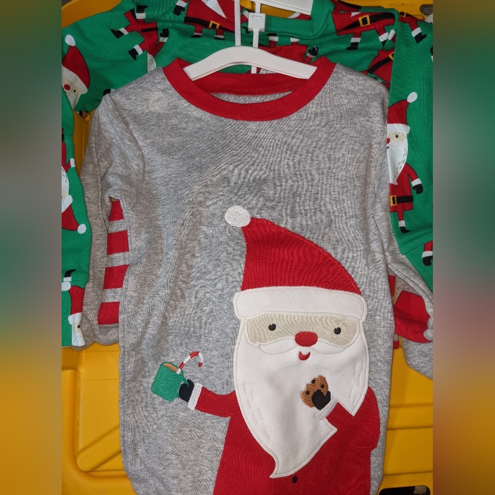 Carter's Christmas pajamas set 2